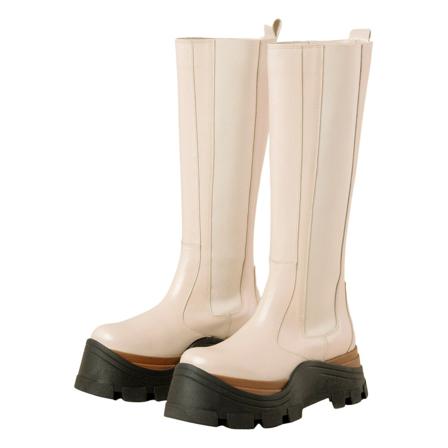 Alohas, Roxie Nutty Boots Beżowy, Kobieta, Rozmiar: 39 EU