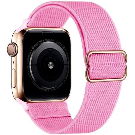 Ersättningsband kompatibelt med Apple Watch -band 41 mm 40 mm 38 mm dam/herr, dubbel magnetisk justerbar Pink