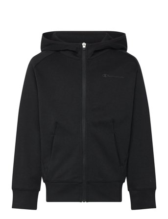 Full Zip Hoodie Sweatshirt Black Champion