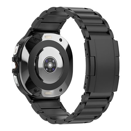 Samsung Galaxy Watch 8 46/44/40 mm Armband Metall Svart
