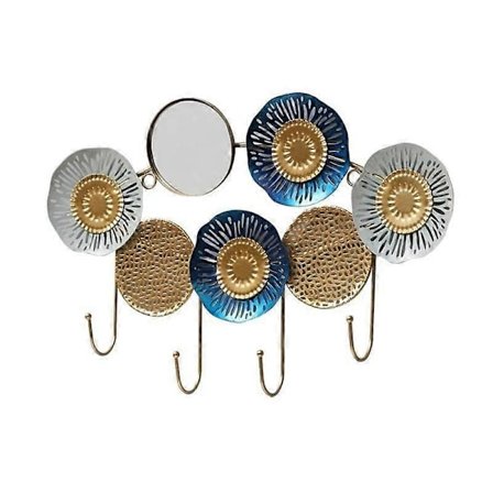 Kreativ Järnkonst Väggkrok Hylla Nyckelkrok Väggdekoration