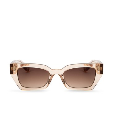 MESSYWEEKEND Luna Solbriller Champagne Gradient Brown, Tøj & Bolig, Briller & Solbriller, Solbriller