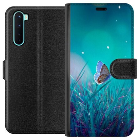 Kompatibel Tegnebogsetui til OnePlus Nord Magisk Sommerfugl