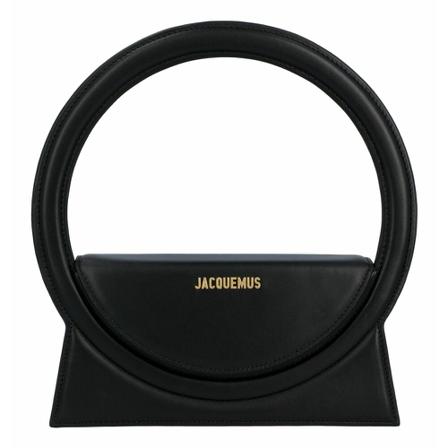 Jacquemus La Vague Shoulder Tas , Zwart , Dames , Maat: ONE Size Schoudertassen