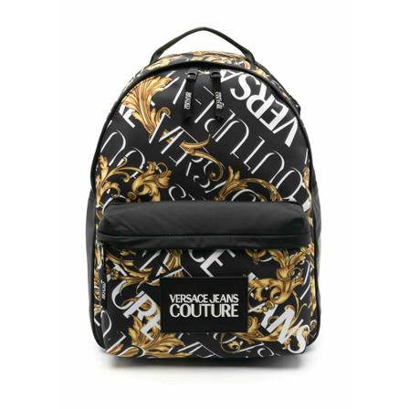 Versace Jeans Couture, Backpack Zwart, Heren, Maat:ONE Size