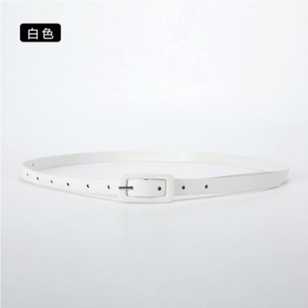 Bälte dam smal dekorativ klänning med enkla och mångsidiga midjeaccessoarer, matchas med jeans och koreanskt svart litet bälte