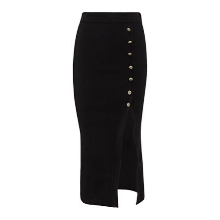 Michael Kors Midi Skirts Sort, Dame