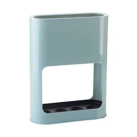 Blå paraplystativ Enkel kreativ paraplyoppbevaringsstativ