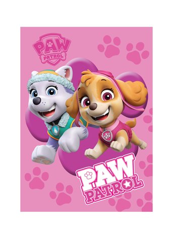BrandMac Fleece Paw Patrol - Pp 1054 - 100X140 Cm - Multi/patterned - 100X140CM