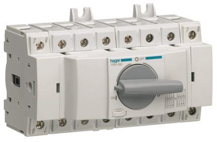 Hager HIM406 Reservekraftsomkobler 63 A 4-polet, Elfordeling & strømforsyning