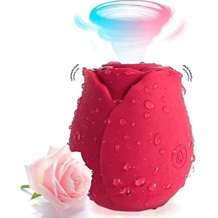 2024 Rose för kvinnor Mini Massager Stress Relief 10 lägen b2 ZD