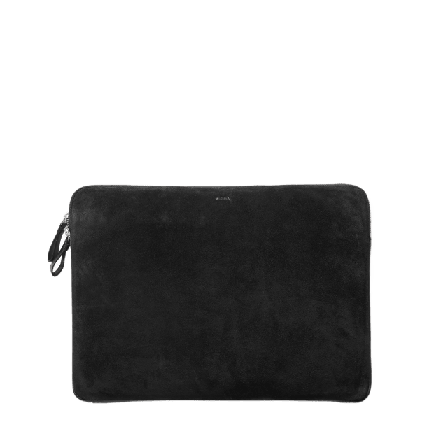 Wera Laptopfodral i skinn TESS 13 tum Plånböcker & fodral Dam Svart ONESIZE