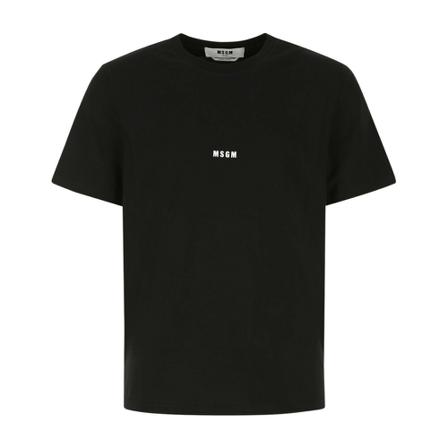 Msgm 2000Mm50020000299 T-Shirt Sort, Herre T-shirts