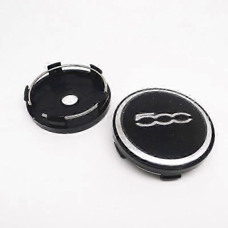 4 st 60mm Navkapslar för Fiat 500 Hjulcentrering Dammskydd Emblem för Punto Stilo Bravo Ducato Freemont 124 600