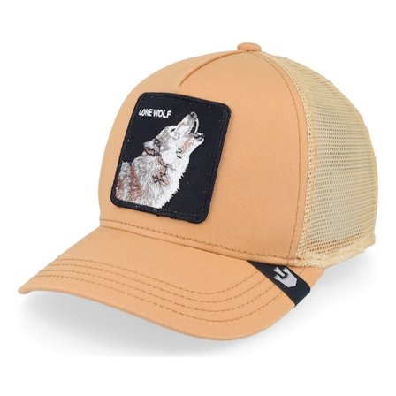 Goorin Bros. - Béžová trucker Kšiltovka - Lone Wolf Truckin Mauve Trucker @ Hatstore