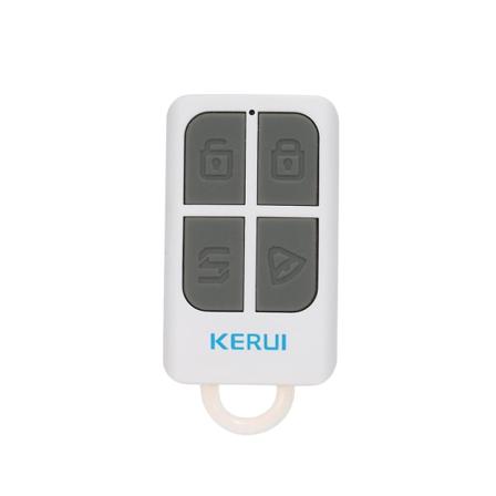 Hvid Kerui 433mhz trådløs fjernbetjening til 433mhz dør sensor alarm vært hjemme sikkerhedsalarmsystem