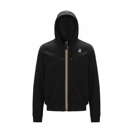 K-Way Arnel Poly Hoodie Sort, Herre