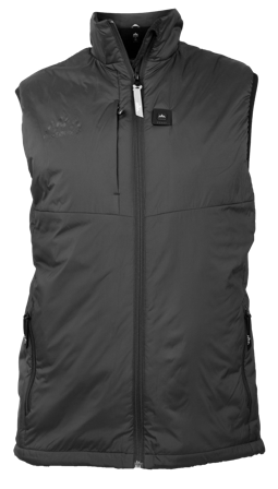 Heat Experience M's Heated Outdoor Vest Black - Syntetfôrede Vester