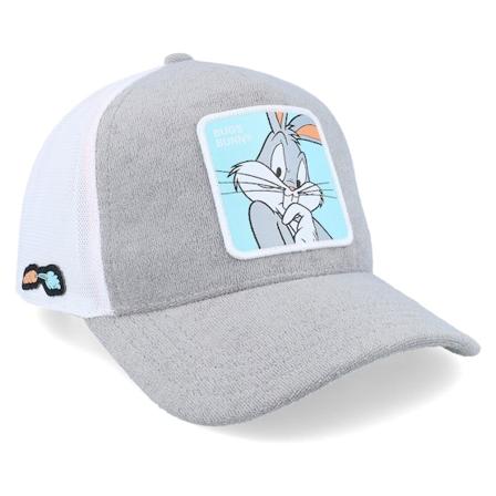 Capslab - Grijs trucker Cap - Looney Tunes Bugs Bunny 4 White/Grey Trucker @ Hatstore
