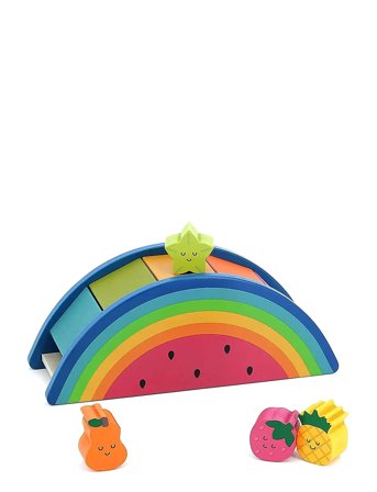 Shape Sorter - Fruits Toys Baby Toys Educational Toys Sorting Box Toy Multi/patterned Vilac