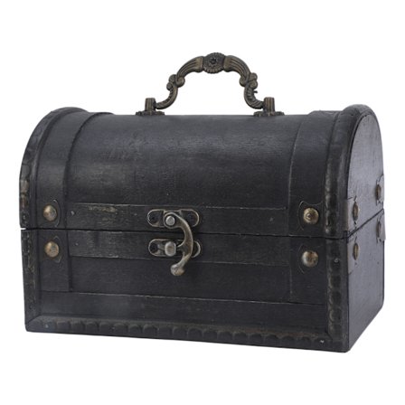 Elegant Smyckeskrin i Trä för Halsband Ringar Örhängen Förvaringsorganisatörer