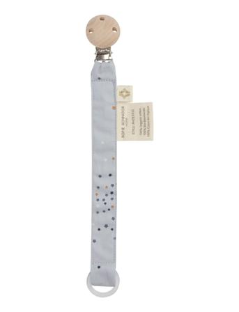 Pacifier Clip Baby & Maternity Pacifiers & Accessories Pacifier Clips Blå Petit By Sofie Schnoor