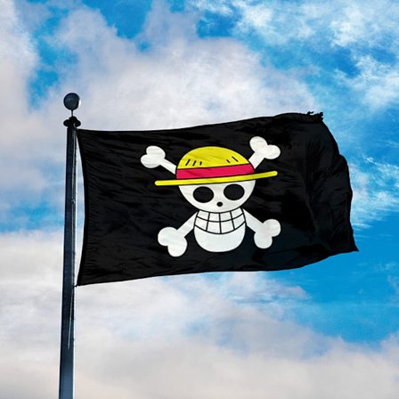 SKY FLAG Pirate Monkey D. Luffy Skull Flag 60*90CM Polyester St