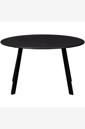 WOOOD - Soffbord Fer Ø70 cm - Svart - Soffbord - Från Homeroom
