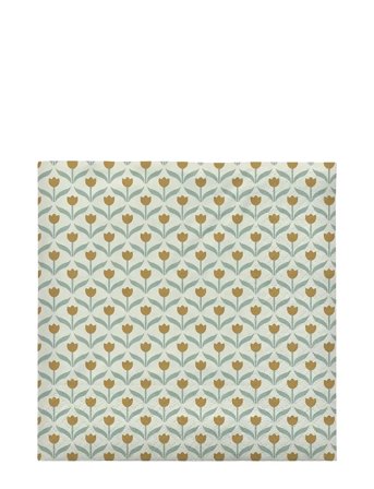 Tulip Paper Napkin Green Broste Copenhagen