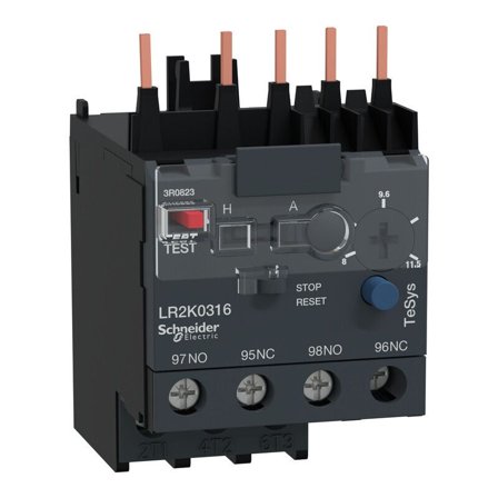 Schneider Electric LR2K0316 Relé 8-11,5 A, Elfordeling & strømforsyning