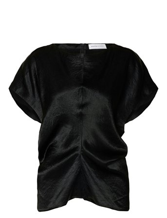 Slfelise Ss Top Black Selected