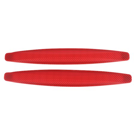 Kofangerkantbeskytter Karosserihjørne Læbe Sidebeskytter Anti-ridse Anti-kollision Universal til Bil (Rød)