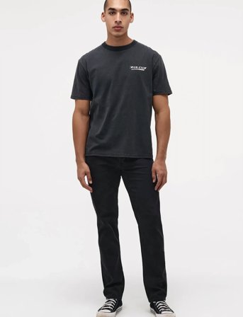 NEUW Incline Teewashed Black - Black - XL