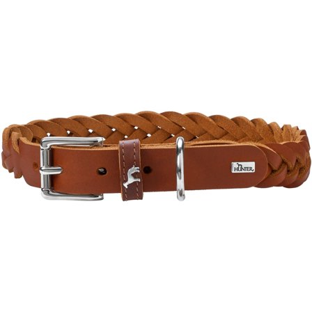 Hunter Solid Education Special Halsbånd, Cognac - S