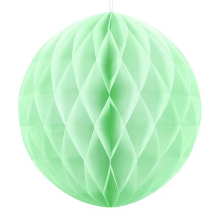 Hengende Honeycomb Pistasjgrønn 40 cm