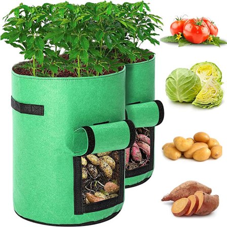Potatisodlingsväskor, 2-pack 10 gallon Potatisodlingsväskor Potatis P
