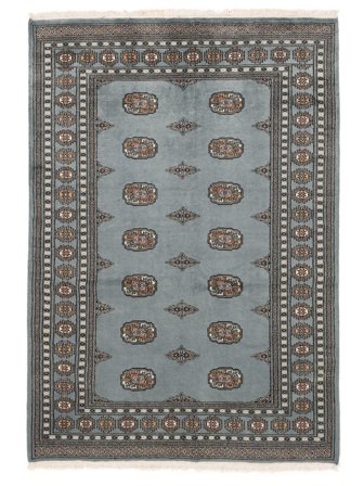 Pakistan Buchara 2Ply Teppich Orientalischer Dunkelgrau/Schwarz (Wolle, Pakistan)