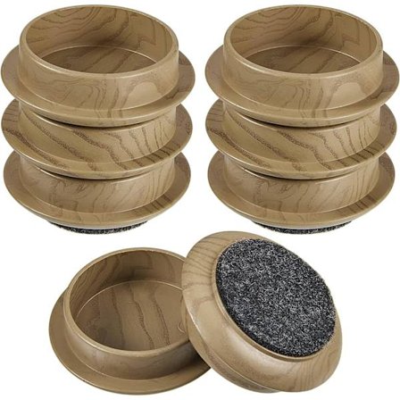 8 stk. Anti-Slip Gummifødder til Møbler Beskytter Dine Gulve