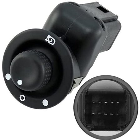 Backspegelknapp för Clio 3 4 Scenic Captur Modus Omkopplare Kontroll Yttre Justering Fällbar Infällbar Spegel 8200676529 8200214921