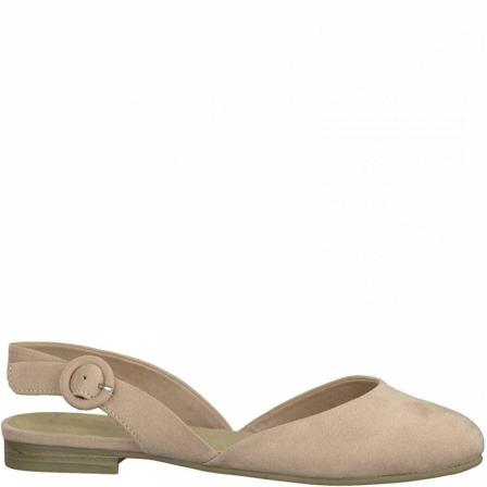Marco Tozzi Flat Sandalen , Roze , Dames , Maat: 39 EU