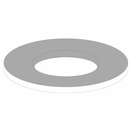 Guarnizione Valsir VS0866603 per valvola di scarico cassetta WC