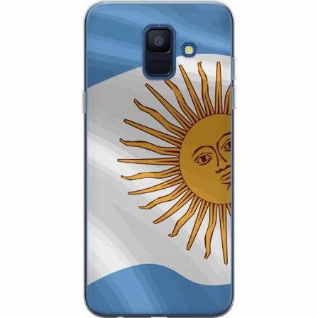 Samsung Galaxy A6 (2018) Genomskinligt Skal Argentina