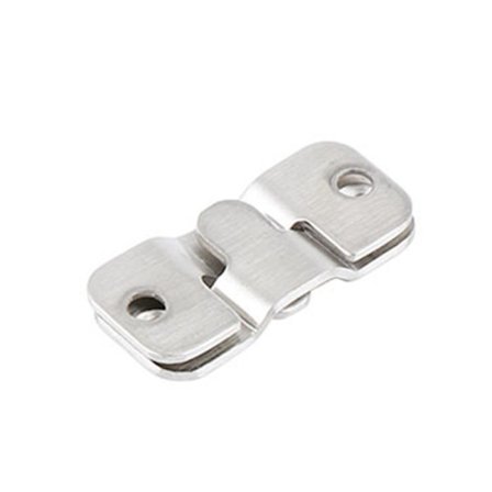 2 delar infällt fäste Sammankopplande möbel Rostfritt stålkontakt 54x30mm /19x44mm Storlek Stor bildhängare