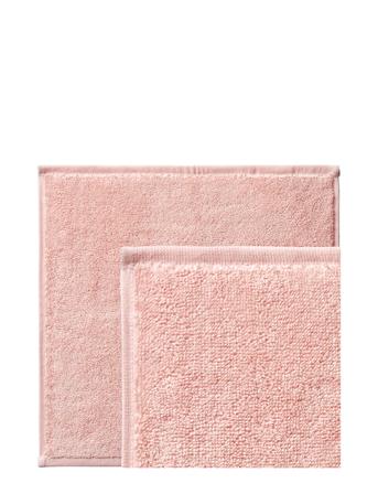 Plain Wash Towel Home Textiles Bathroom Textiles Towels & Bath Towels Guest Towels Lyserød Boss Home