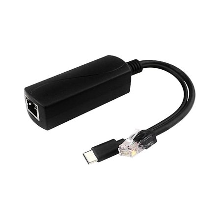 Gigabit Poe Splitter 5v3a 1000mbps Type-c Power Over Ethernet For For For Ip Camera For