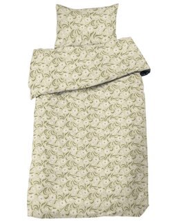 Påslakanset Bäckebölja Ottilia blommigt 2-delar Beige - Redlunds