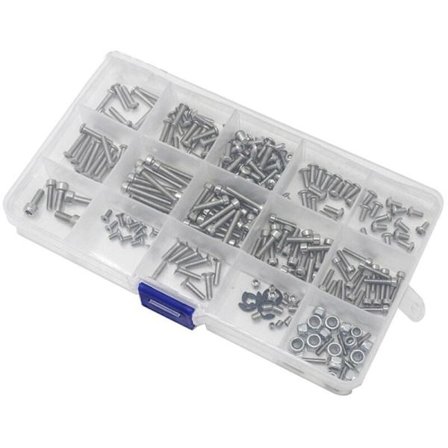 Flad/Rund/Kopskrue Fastgørelsesmøtrik til YiKong YK4082 YK4102 YK4103 1/8 1/10 RC Crawler Bil Reservedele Tilbehør