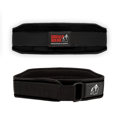 Gorilla Wear Gear 4 Inch Løftebelte Dame Svart