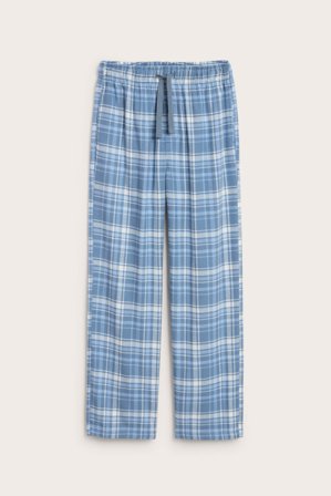Kappahl | Pyjamasbyxor i flanell Blå 158/164 | Blå