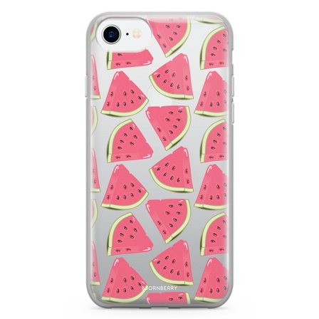 Bjornberry Skal Hybrid iPhone 7 - Vattenmelon